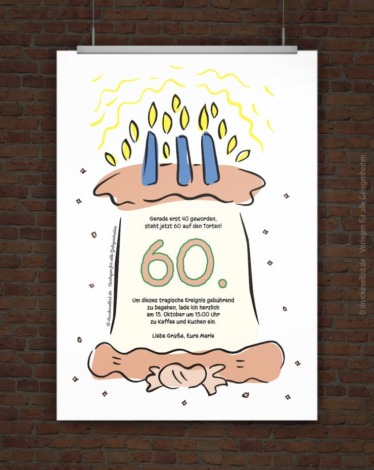 Bilder 60 Geburtstag  Lustige Bilder Zum 60. Geburtstag Frau : 10 bestimmt für Zum 60. Geburtstag Frau Lustig