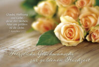 Cbz - Faltkarte: Herzliche Glückwünsche Zur Goldenen Hochzeit über Glückwünsche Zur Goldenen Hochzeit