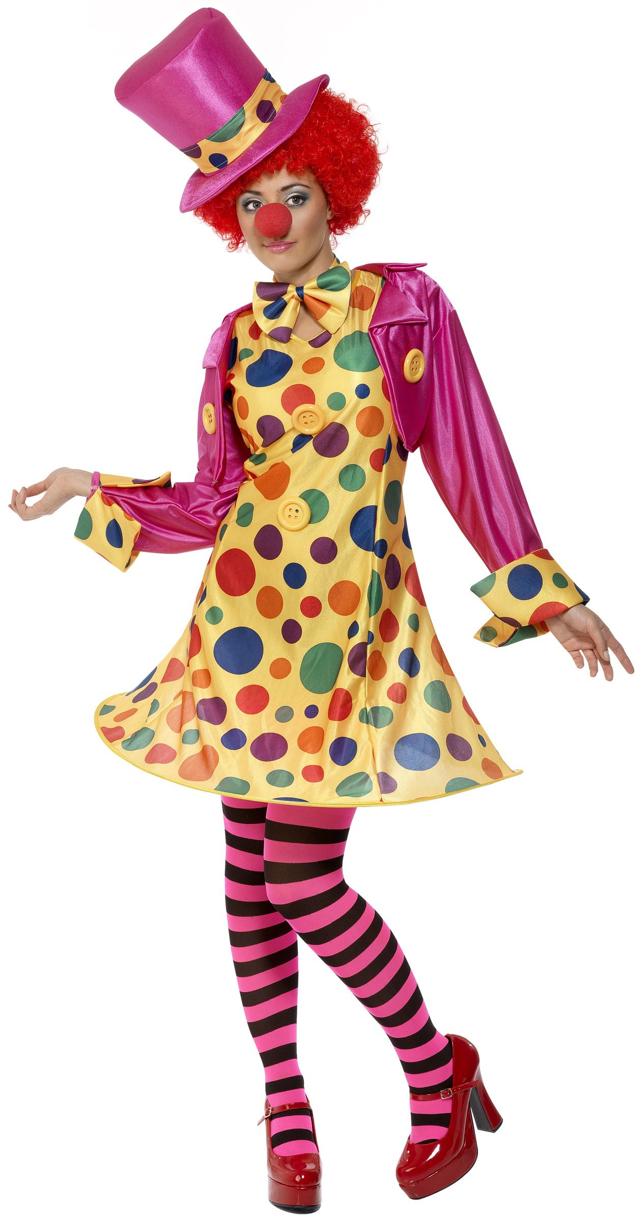 Clown Damenkostüm Bunt , Günstige Faschings Kostüme Bei Karneval über Clown Kostüm Damen
