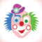 Clown Gesicht  Stock-Vektor  Colourbox über Clowns Gesicht Vorlage