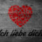 Composite Image Of Ich Liebe Dich Stock Illustration - Illustration Of innen Herz Ich Liebe Dich