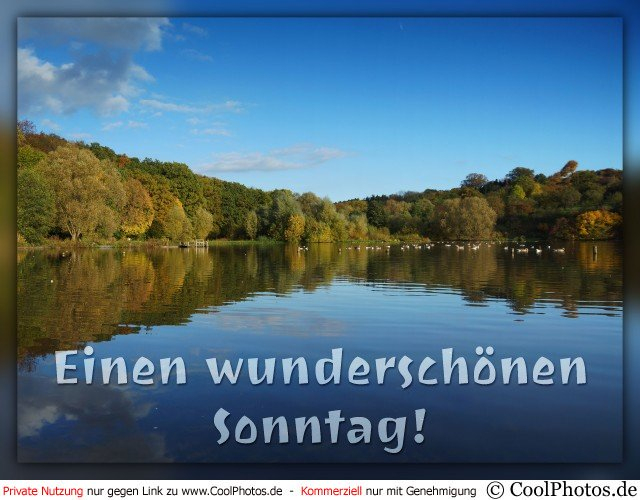 Coolphotos.de - Sonntag - Einen Wunderschönen Sonntag! über Zauberhaften Sonntag Bilder