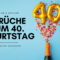 Der Radbag Blog Mit Ideen Rundum Geschenke, Diy'S Und Printables bei Glückwünsche Zum 40. Geburtstag Bilder