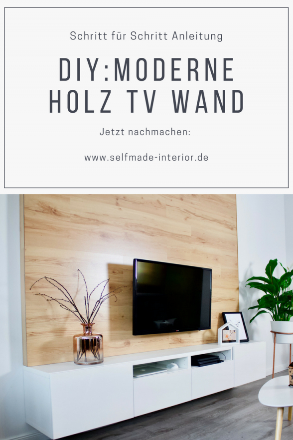 Diy Tvwand Aus Holz Bauen Obývačka Tv Wand Holz Tv Wand Und Tv Von verwandt mit Tv Wand Ideen Holz