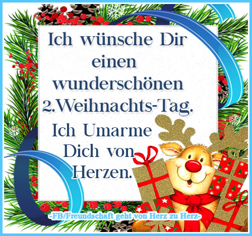 ᐅ 2. Weihnachtstag Bilder - 2. Weihnachtstag Gb Pics - Gbpicsonline über Guten Morgen 2 Weihnachtsfeiertag