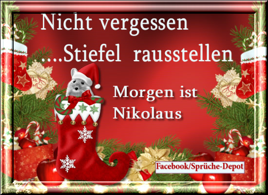 ᐅ Nikolausabend Bilder - Nikolausabend Gb Pics - Gbpicsonline über Whatsapp Nikolaus Bilder