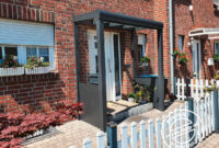 Ein Hauseingang, Wie Man Ihn Sich Wünscht: Hier Wurde Ein Rexovita Alu in Ideen Vordach Hauseingang Ein Hauseingang, Wie Man Ihn Sich Wünscht: Hier Wurde Ein Rexovita Alu in Ideen Vordach Hauseingang