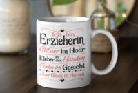 Erzieherin Geschenk Tasse Erzieherin Abschiedsgeschenk  Etsy bei Geschenk Für Erzieherin