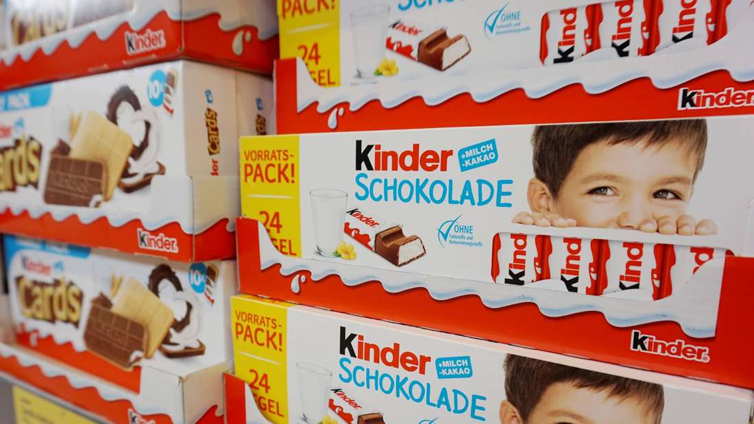Ferrero-Rückruf - Kinderriegel Und Kinderschokolade Auch Betroffen? in Ferrero Kinder Rückruf Liste 2022 Bilder