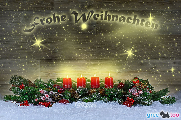 Frohe Weihnachten Whatsapp Bilder, Gästebuchbilder  1Gb.pics innen Whatsapp Frohe Weihnachten Bilder