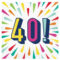 Geburtstag Bilder 40 - Alles Gute Zum 40 Geburtstag Poster Stine Keep über Whatsapp Bilder Zum 40 Geburtstag