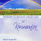 Glückwunschkarte Zur Kommunion Xko109 Regenbogen - Kartenwichtel.de mit Spruch Kommunion Regenbogen