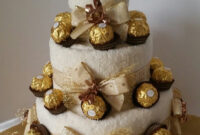 Goldene Hochzeitstorte Basteln - Nina Mickens Hochzeitstorte über Ausgefallene Selbstgemacht Geschenk Goldene Hochzeit