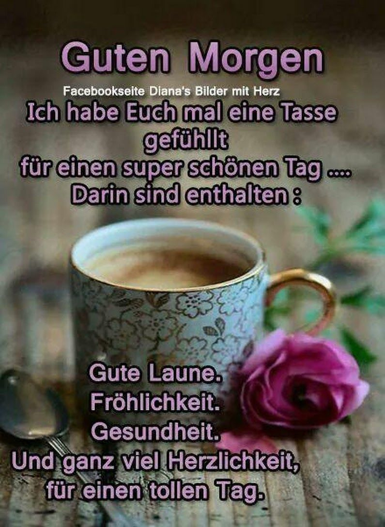 Good Morning It'S Coffee Time ~.~  Guten Morgen Romantisch, Guten bei Kuss Guten Morgen Romantisch