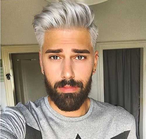 Grau Bild: Sollten Manner Graue Haare Farben mit Coole Frisuren Graue Haare Männer
