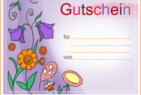 Großartig Gutschein Vorlage - Kostenlos Vorlagen  #147523 für Lustige Gutscheine Zum Ausdrucken