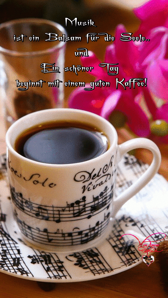 Guten Morgen Gif , #Gutenmorgen #Gutenmorgengif Coffee Images, Helga über Herz Guten Morgen Gif