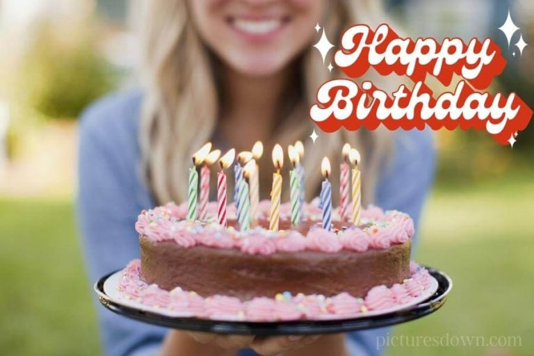 Happy Birthday Für Männer Mädchen Und Kuchen Kostenlos bestimmt für Happy Birthday Bild Männer