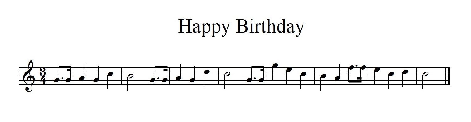 Happy Birthday Noten Für Blockflöte - Blockflöten-Treff für Happy Birthday Noten