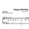 Happy Birthday To You - Für Klavier, Leicht bestimmt für Happy Birthday Noten