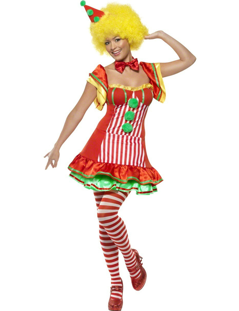 Happy Clown-Kostüm Für Damen: Kostüme Für Erwachsene,Und Günstige mit Clown Kostüm Damen