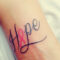 Hoffnung Tattoo: Die Schönsten Ideen Und Motive Im Überblick! bei Kleine Tattoos Mit Bedeutung Handgelenk