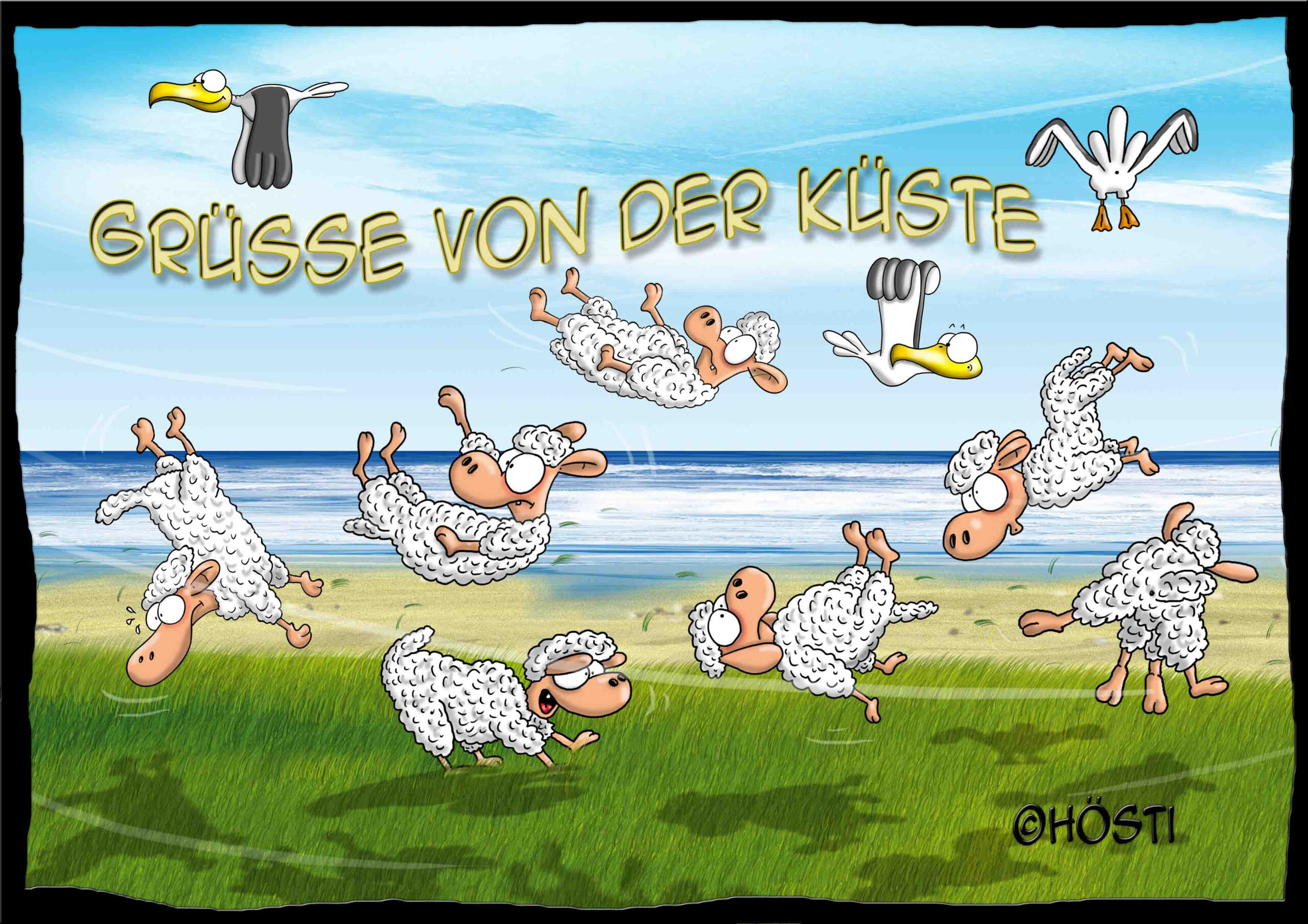 Höstis Voll Schaaf - Hösti Cartoons ganzes Hösti Bilder Neue