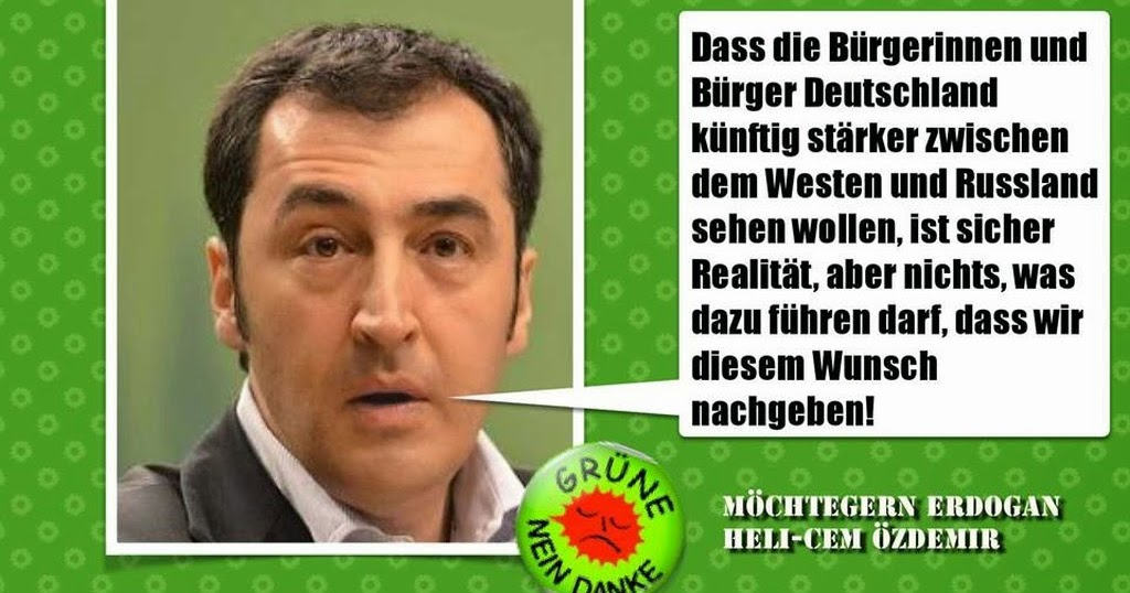 Ich Danke Dem Himmel: Der Grüne Nwo-Faschismus  Özdemir Warnt für Lustige Bilder Grüne Politiker