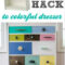 Ikea Billy Bookcase To Drawer Hack - Infarrantly Creative  Ikea Billy ganzes Billy Regal Hacks