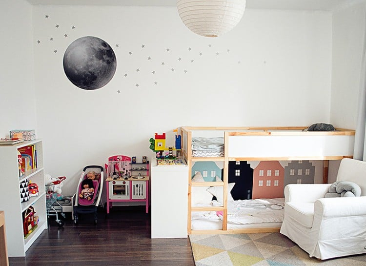 Ikea Kura Bett: 35 Ideen Zum Hochbett Umbauen  Verschönern Für Kinder mit Ikea Kura Ideen