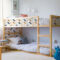 Ikea Kura Bett Umgestalten Hochbett Holz Tapeziert Motive Weiss Kura verwandt mit Ikea Kura Ideen