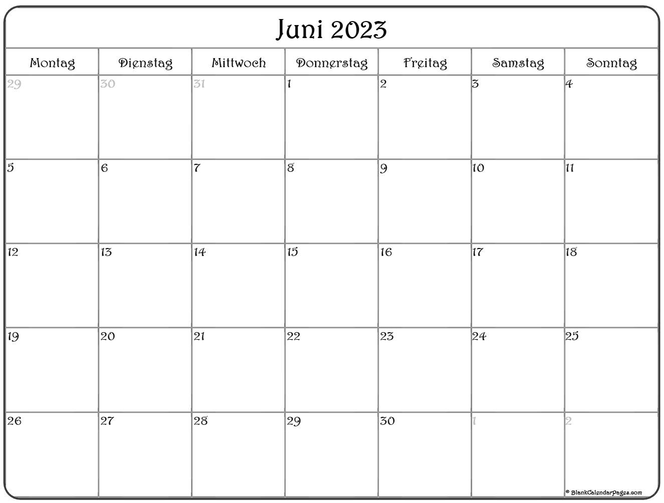 Kalender Juni 2023 Als Excel Vorlagen Images And Photos Finder mit Kalender Juni 2023