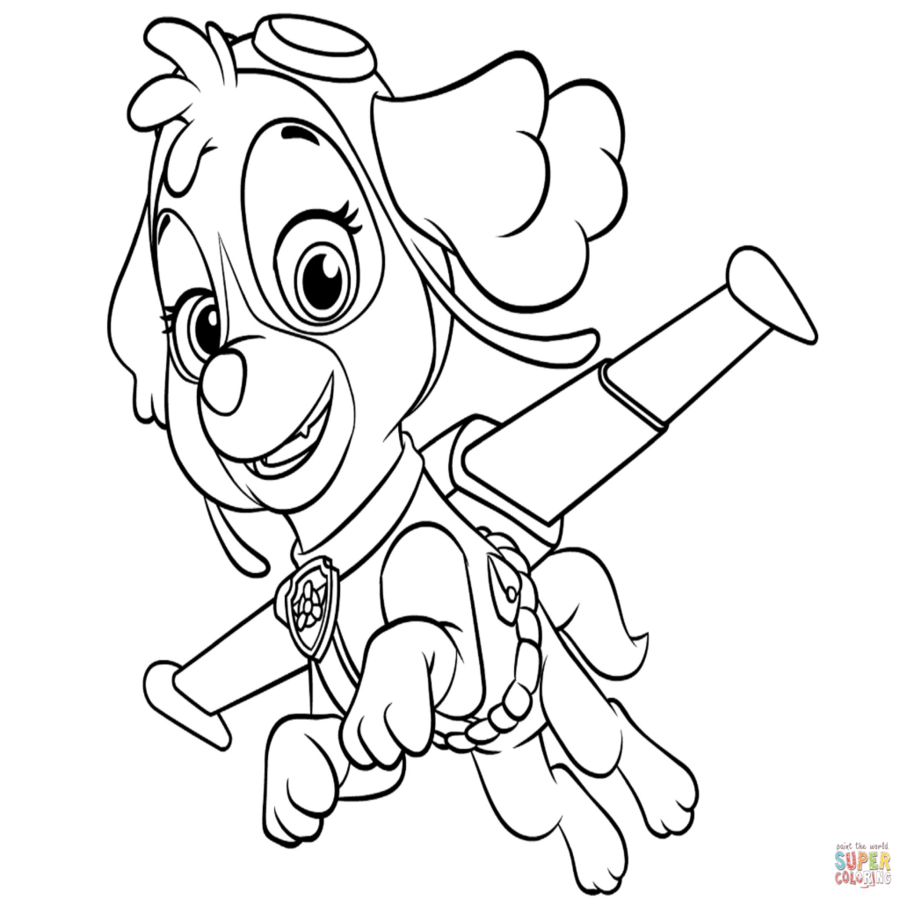 16 Paw Patrol Christmas Coloring Pages : Just Kids