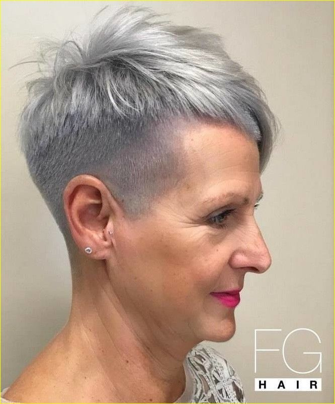 Kurze Frisuren Für Ältere Frauen Über 50-Frisurtrend  Hair In 2019 bei Kurzhaarfrisuren Damen Ab 60