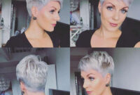 Kurzhaarfrisuren Ab 40 Mit Brille - Nani Frisuren für Brille Pixie Cut Für Ältere Frauen