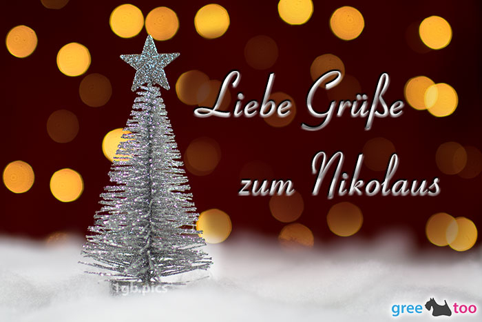 Liebe Grüße Zum Nikolaus Whatsapp Bilder, Gästebuchbilder  1Gb.pics in Whatsapp Nikolaus Bilder