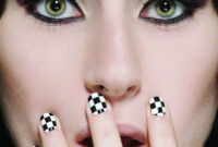 Nageldesign In Schwarz - 55 Ideen mit Nageldesign Schwarz Weiß