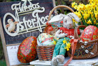 Osterhase Nostalgisch - .Stimmungs-Bilder.de über Frohe Ostern Nostalgie