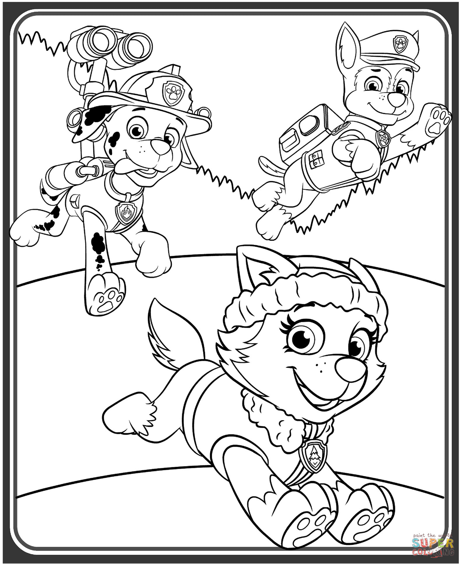 Paw Patrol Ausmalbilder Zentrale Die 20 Besten Ideen Für Paw Patrol