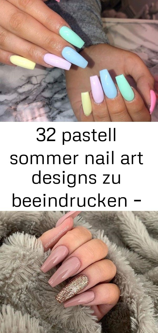 Pin On Nagel bestimmt für Sommer Pastell Nägel