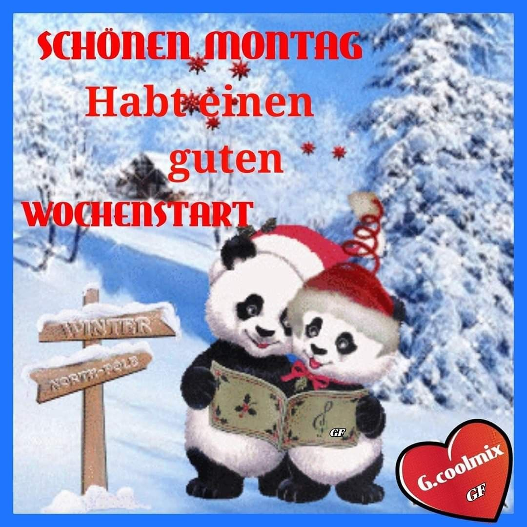 Pin Von Claudia P. Auf Wochentage  Guten Morgen Bilder Weihnachten in Winterlicher Guten Morgen Gruß