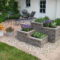 Pin Von Coquille Auf Gardening Inside &amp; Out  Garten Hochbeet über Hauseingang Vorgarten Ideen