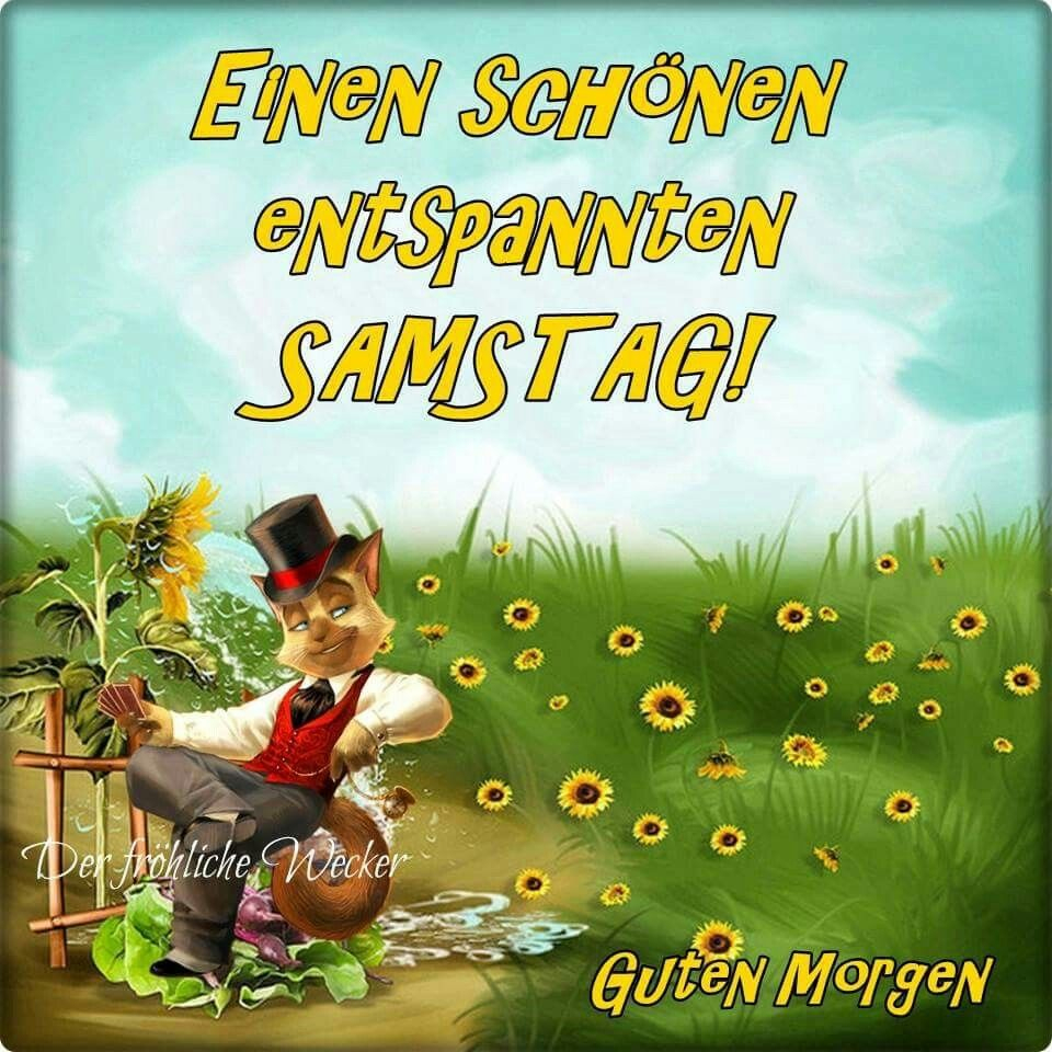 Pin Von Erna Ibis Auf Humor  Samstagsgrüße, Guten Morgen, Guten Morgen ganzes Lustige Bilder Samstag Abend Lustig