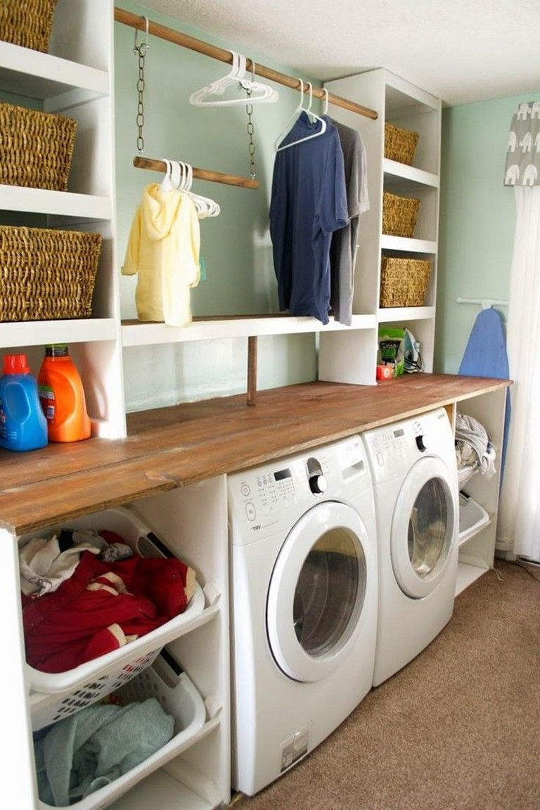 Pin Von Marion Auf House Redo  Waschküchendesign, Waschküche mit Hauswirtschaftsraum Waschküche Ideen