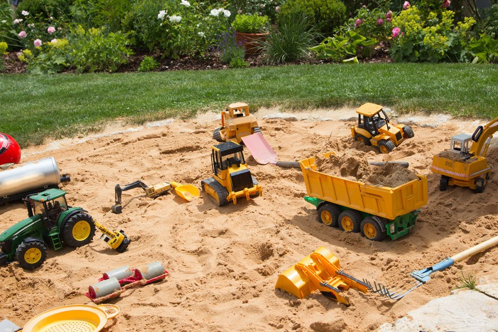 Sandkasten Im Garten Integrieren - 13 Kreative Ideen für Ideen Sandkasten Umrandung