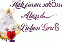 Schönen Gif Guten Abend Bilder Kostenlos - Gute Nacht-Bild Von bestimmt für Lustig Schönen Abend Gif