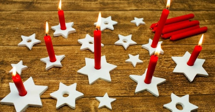 So Sehen Originelle Und Zauberhafte Kerzenständer Für Weihnachten Aus! in Kerzenständer Selbst Machen