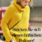 Strickanleitung: Gelber Rollkragenpullover Im Oversized-Look #Amigurumi mit Pullunder Stricken Lana Grossa Anleitung Kostenlos