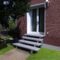 Treppe Aussen Haus Eingang Podest Naturstein Granit Beton Stufe Tritt bei Hauseingang Treppe Mit Podest