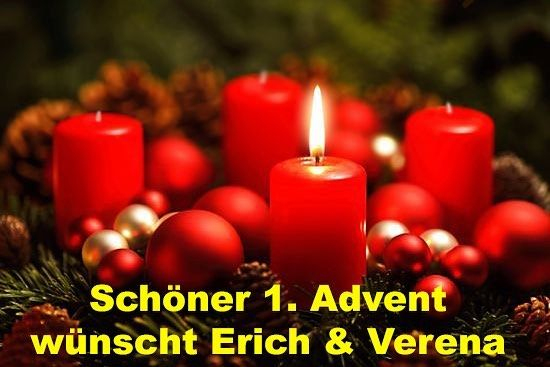 Untitled  Advent Candles, Advent Wreath, Red Candles über 1 Weihnachtstag Bilder